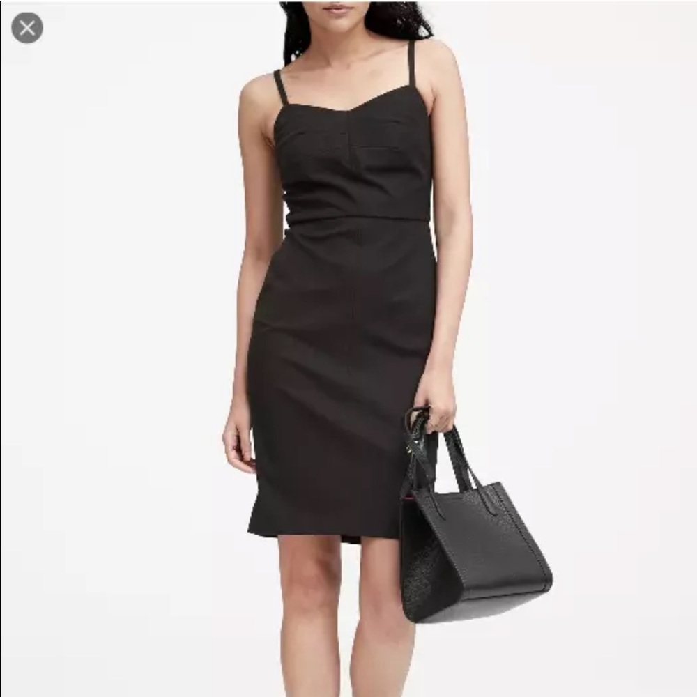 Banana Republic Black Sheath Dress